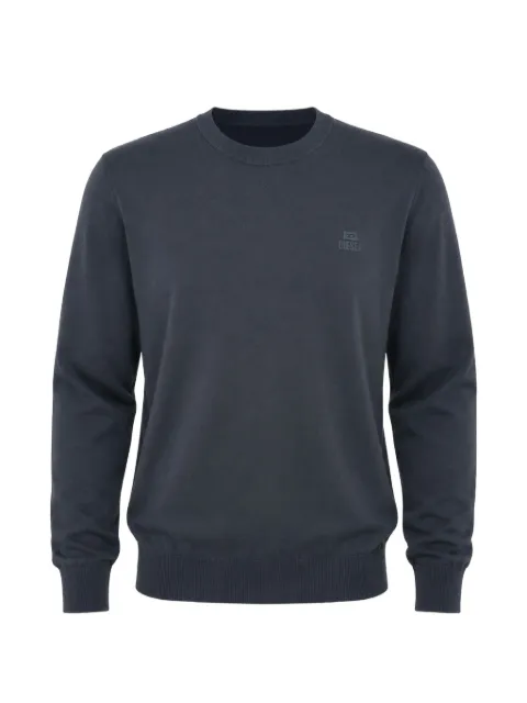 Diesel logo-print crew-neck sweater