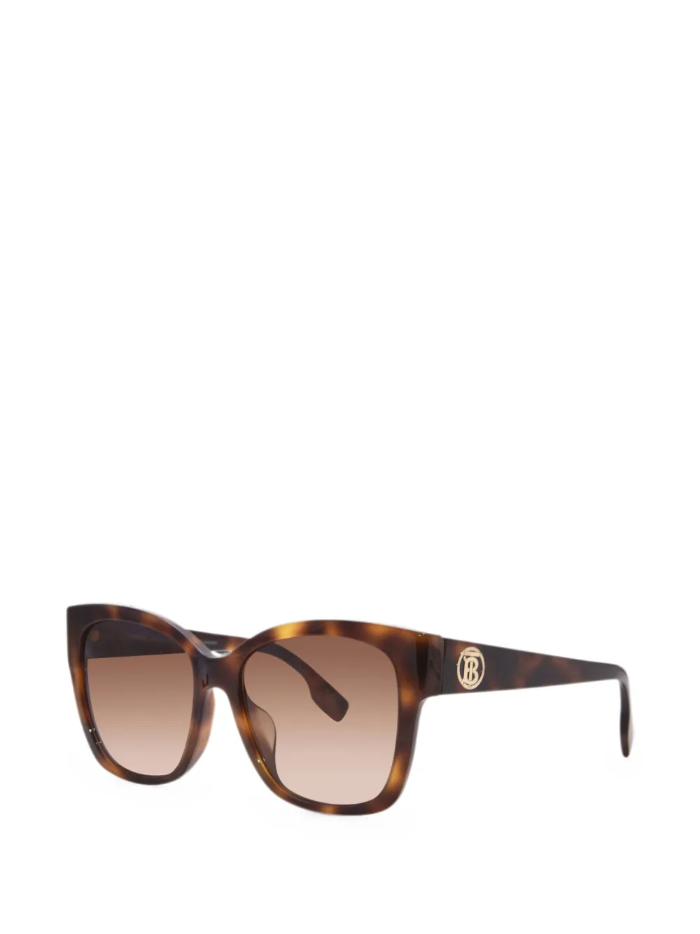 Burberry Eyewear Zonnebril met schildpadschild-effect Bruin
