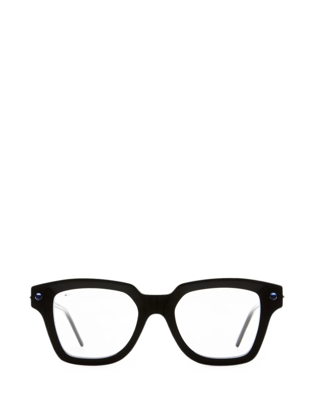 Kuboraum Occhiali squadrati P28 - Nero