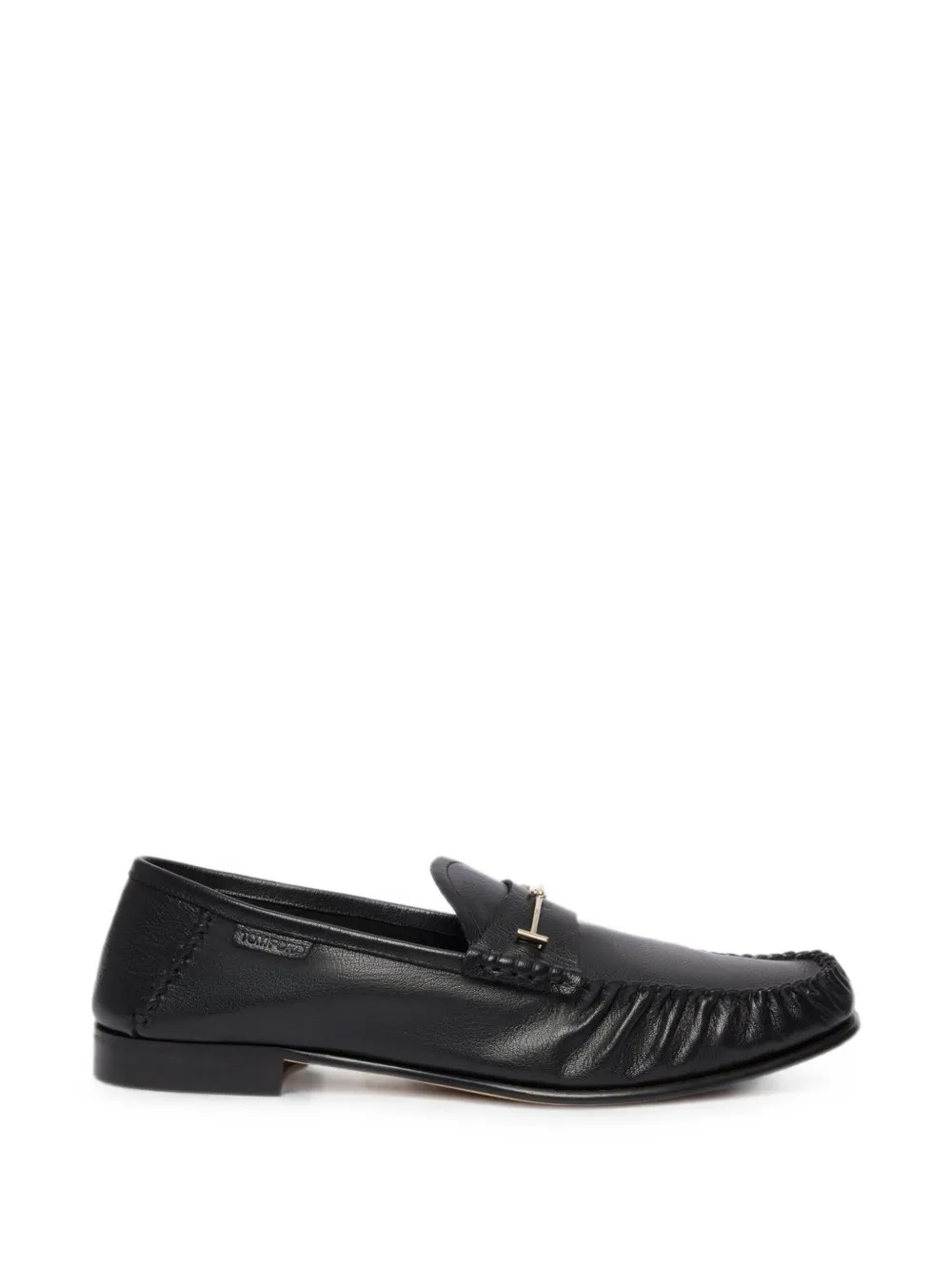 TOM FORD Alber Loafer mit T-Riemen - Schwarz