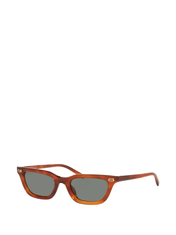 Gucci cat-eye Sunglasses | Brown | FARFETCH