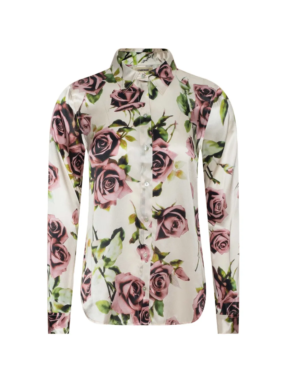 L'Agence Tyler floral-print blouse - Toni neutri
