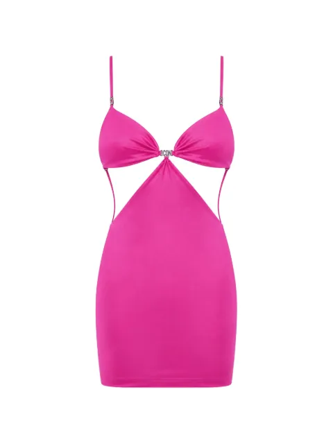 DSQUARED2 cut-out Icon-plaque dress