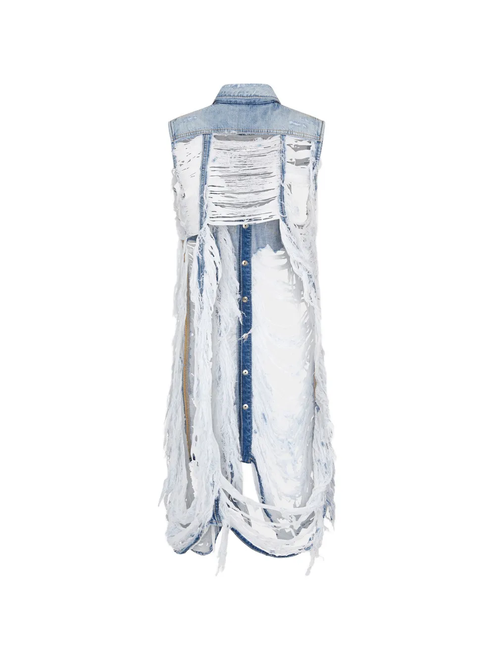 DSQUARED2 Denim blousejurk Blauw