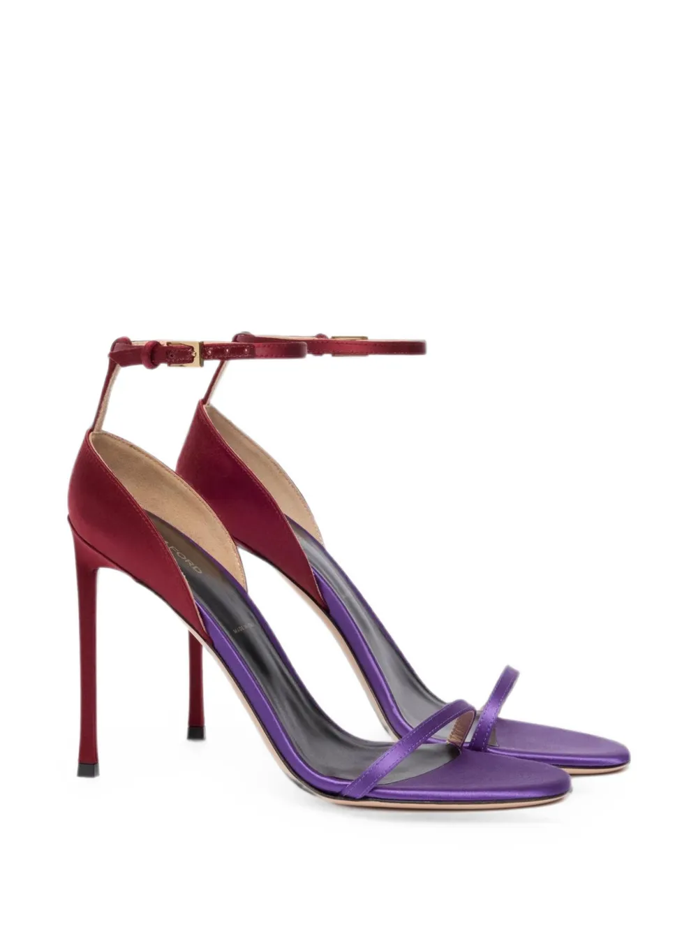 TOM FORD buckle-fastening stiletto-heel sandals Rood