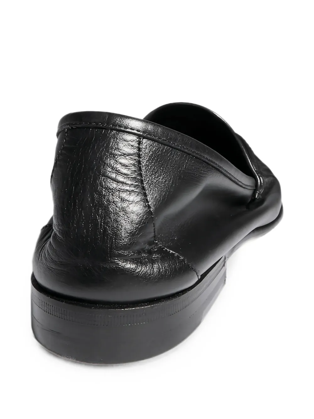 Gucci Horsebit leather loafers Zwart