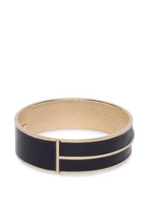 TOM FORD enamel T-logo bracelet