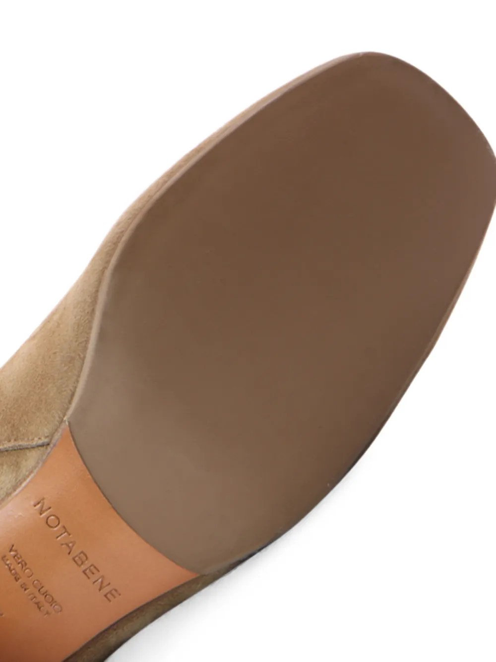 Notabene Alex suede ankle boots Beige