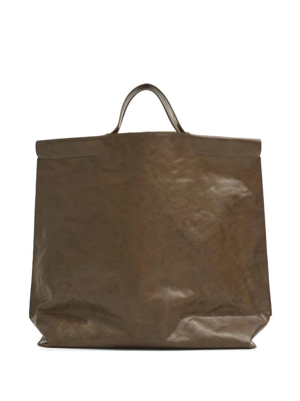bea mombaers L Shopper leather tote bag