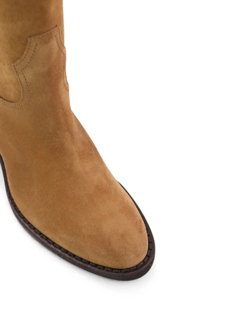 Notabene Ancy 65 suede knee-high boots Beige
