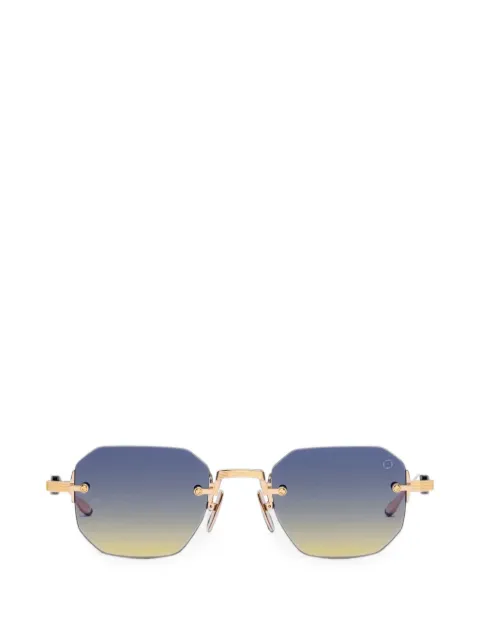 Akoni Juno-One rimless geometric-frame sunglasses