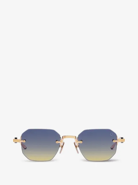 Akoni Juno-One rimless geometric-frame sunglasses