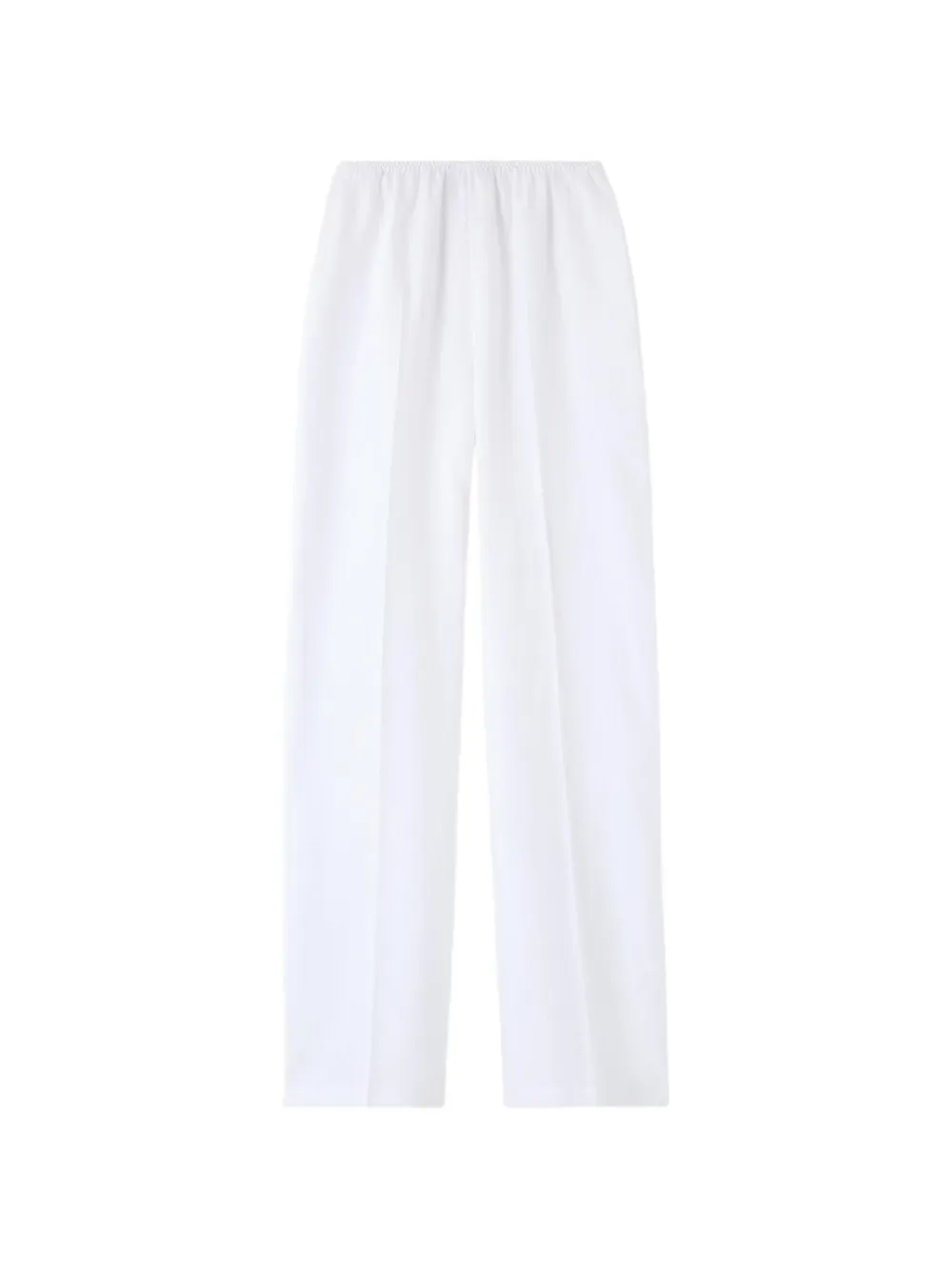 Loro Piana Sven elasticated-waistband trousers - Bianco