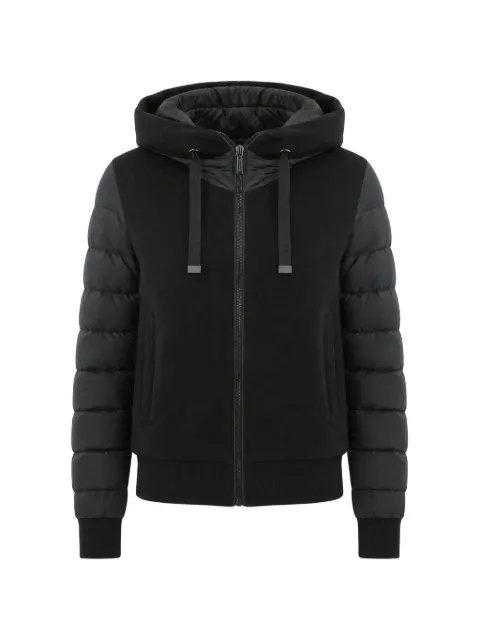 Moorer Flavia panelled quilted jacket