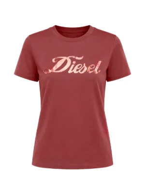 Diesel T-Ele ハートプリント Tシャツ | ブラック | FARFETCH JP