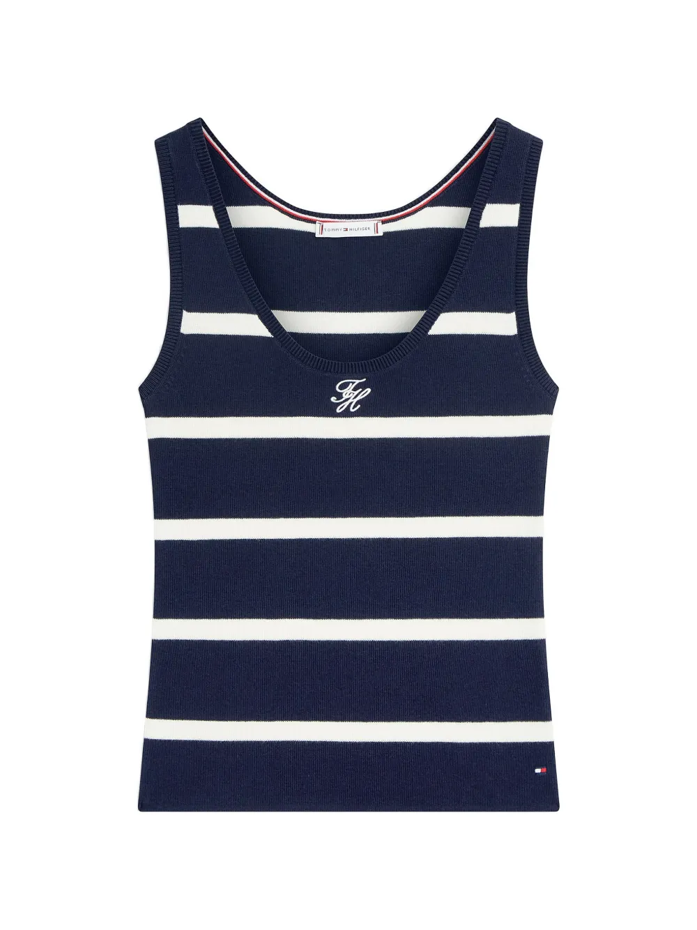 Tommy Hilfiger Gestreiftes Tanktop - Blau