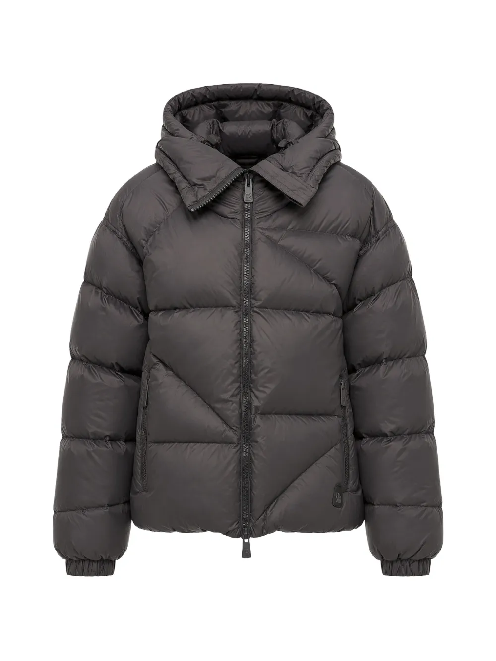Bacon New Double hooded puffer jacket - Grau