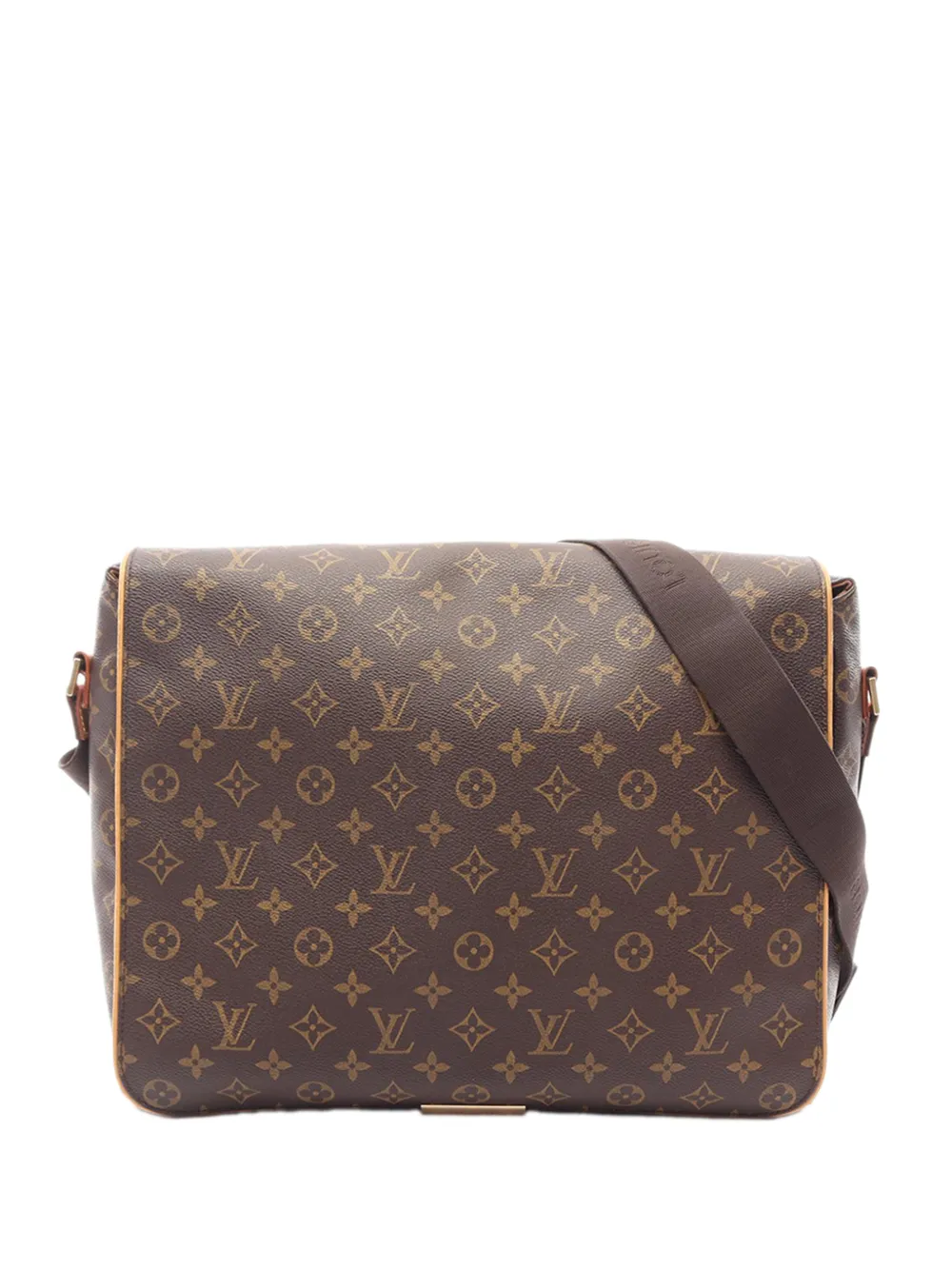 Louis Vuitton Pre-Owned Borsa a tracolla Abbesses con monogramma 2001 - Marrone