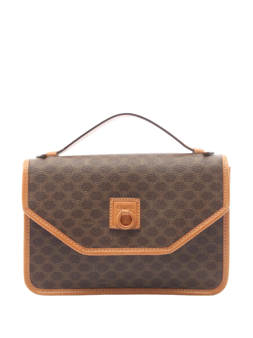 Celine Pre-Owned 20th Century Macadam Coated Canvas handbag - Brown