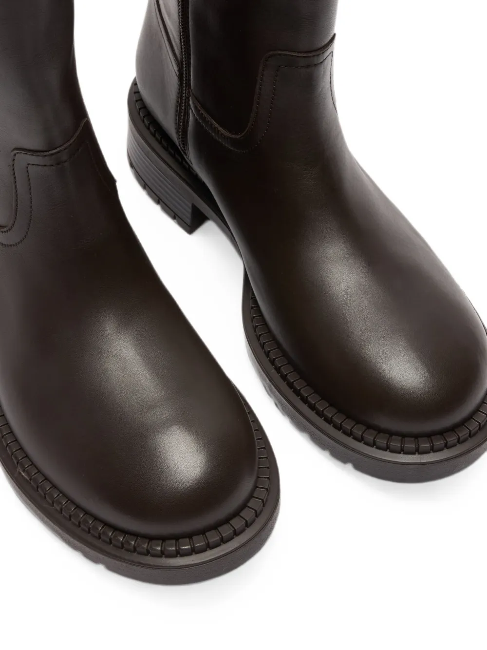 Casadei Concept Symphony lug-sole boots Bruin