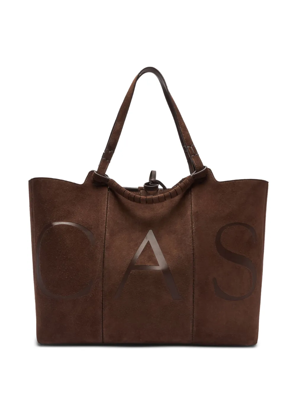 Casadei Galleria Valour suede tote bag · OS