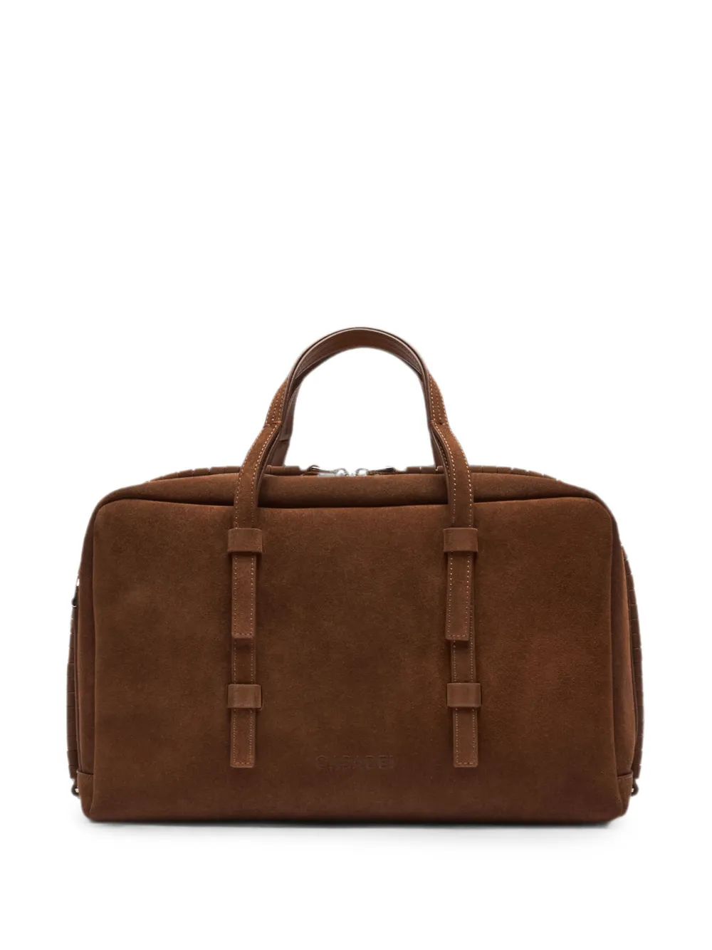 Casadei Bigli fluwelen shopper Bruin