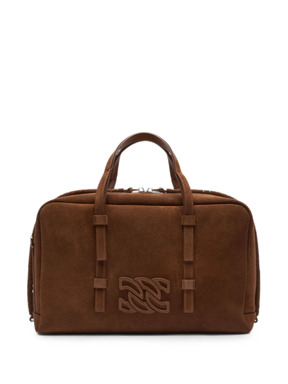 Casadei Borsa tote Bigli Velour - Marrone