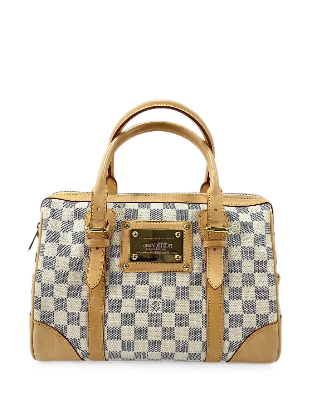 Louis Vuitton Pre-Owned 2008 Berkeley Damier Azur handbag - Weiß