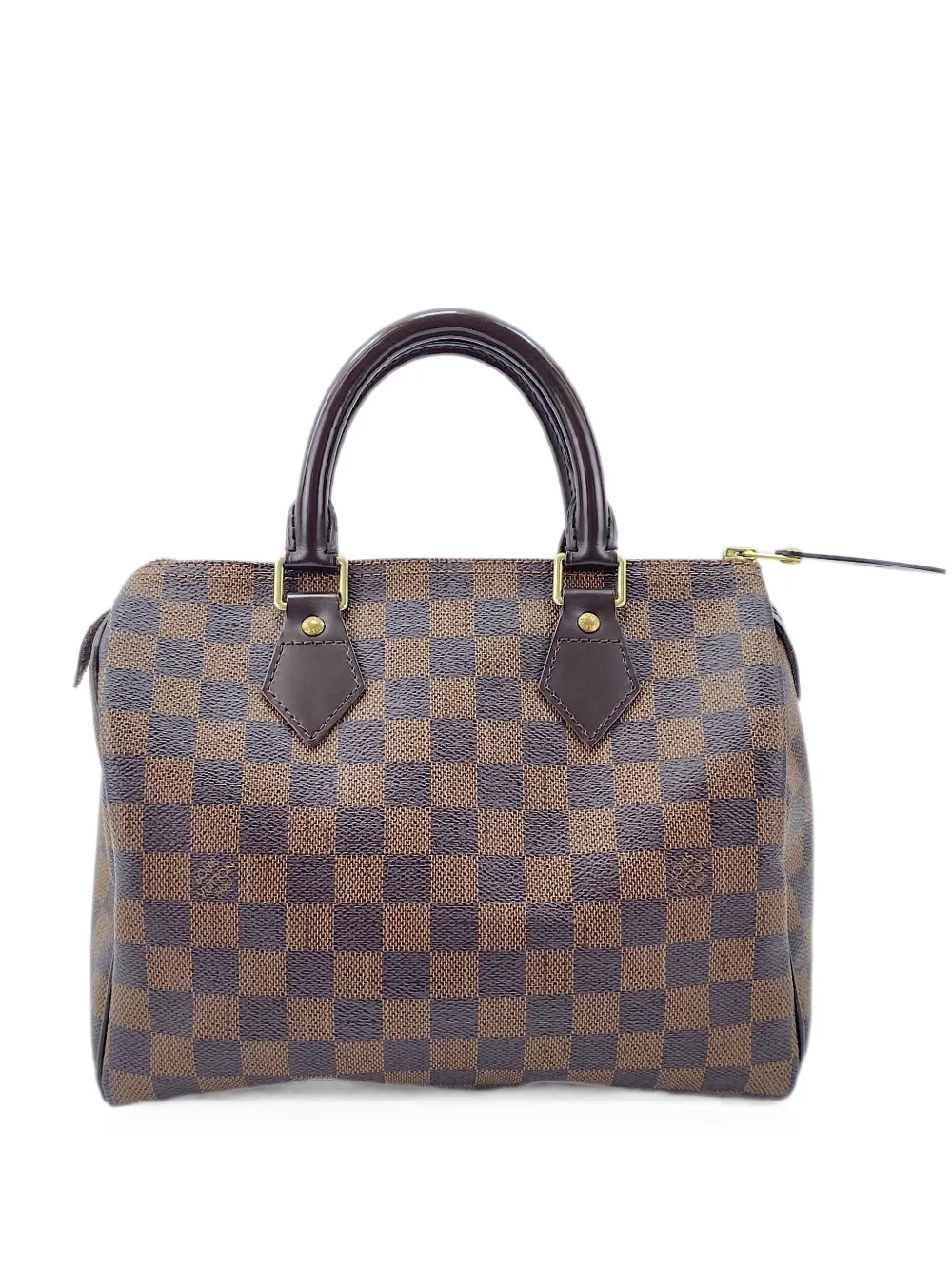 Louis Vuitton Pre-Owned 2007 25 Speedy Damier Ebène handbag - Brown