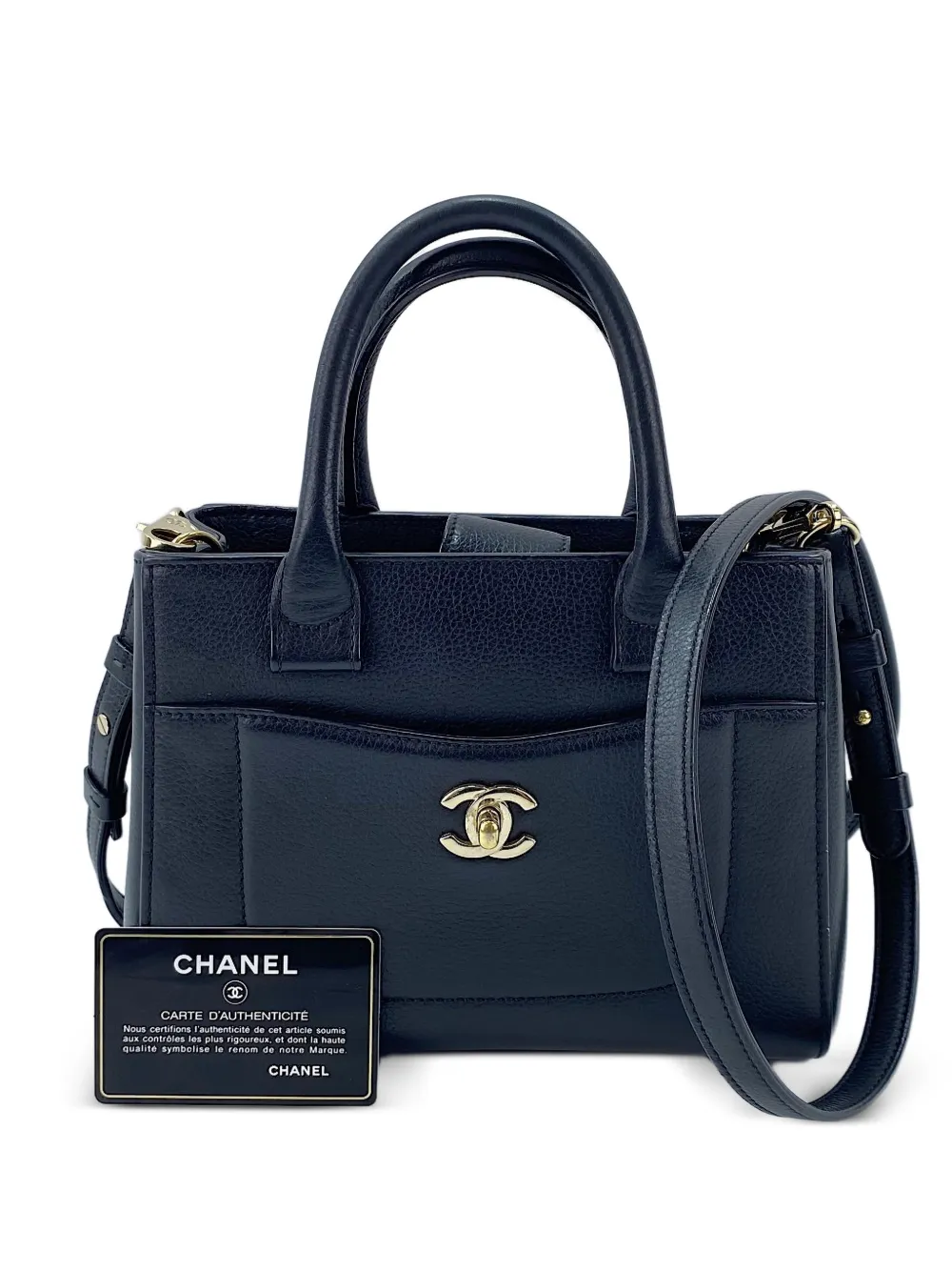 CHANEL Pre-Owned 2017-2018 Neo Executive handbag - Black