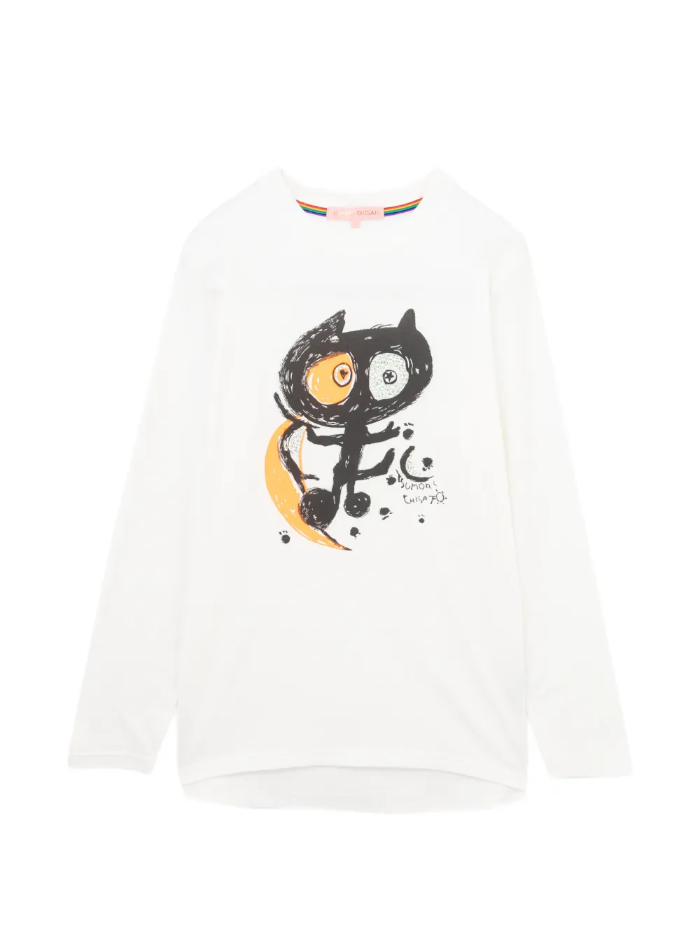 Tsumori Chisato t-shirt imprimé à manches longues - Blanc Tsumori Chisato t-shirt imprimé à manches longues - Blanc
