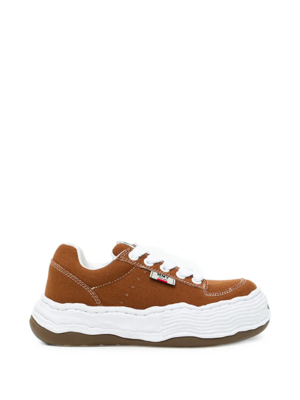 Maison MIHARA YASUHIRO canvas panelled sneakers
