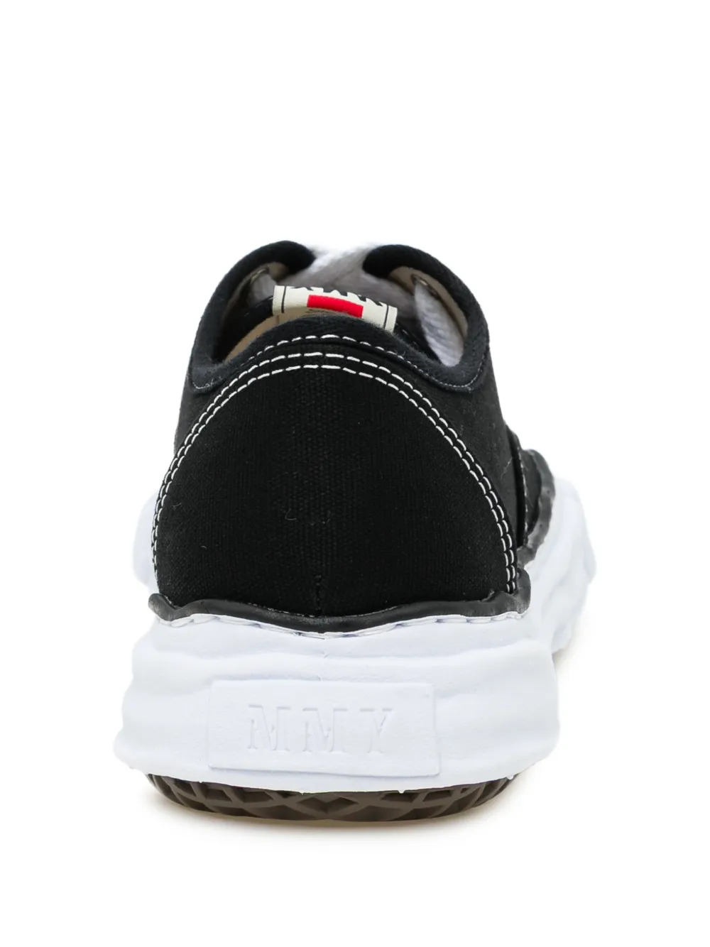 Maison MIHARA YASUHIRO Baker sneakers met vervormde zool Zwart