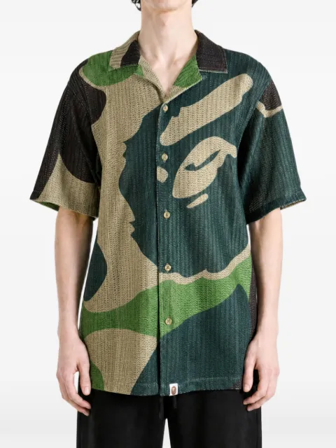A BATHING APE® ABC Camo mesh shirt