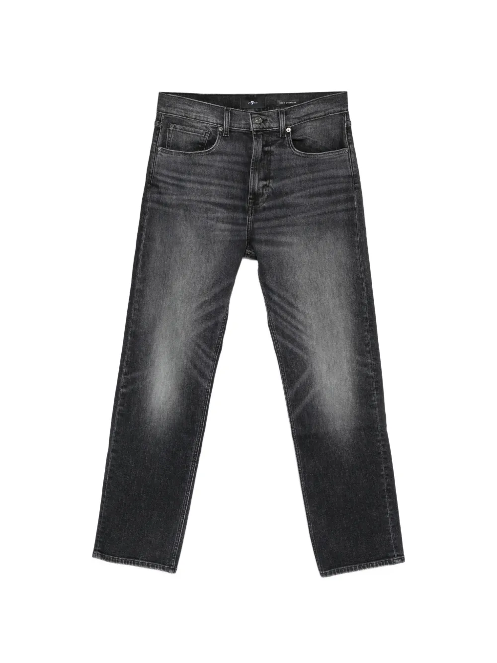 7 For All Mankind faded-effect jeans - Nero