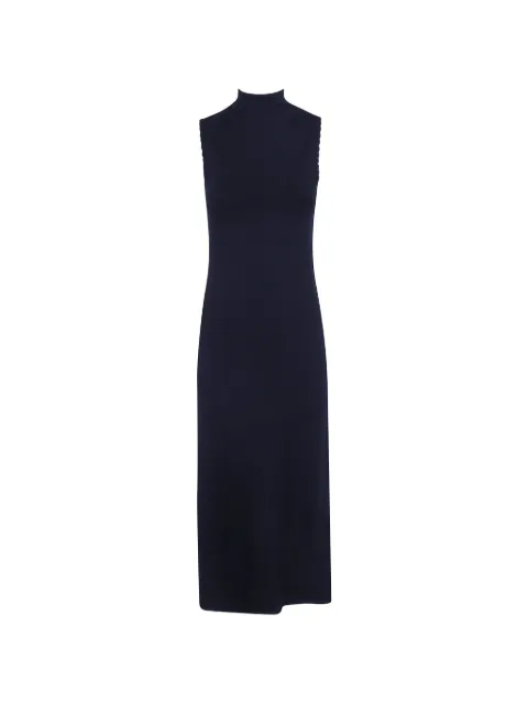 TWINSET long knit dress with crochet details