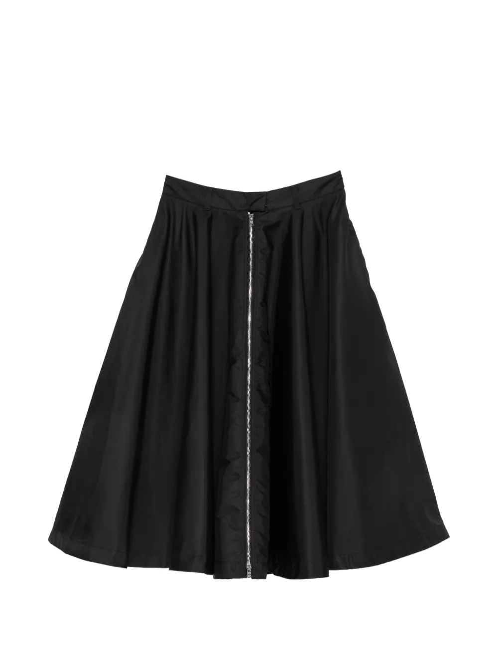 Prada Re-Nylon belted mid skirt - Nero