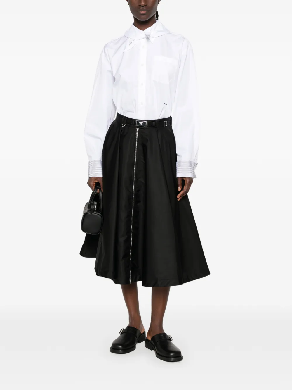 Prada Re-Nylon rok Zwart