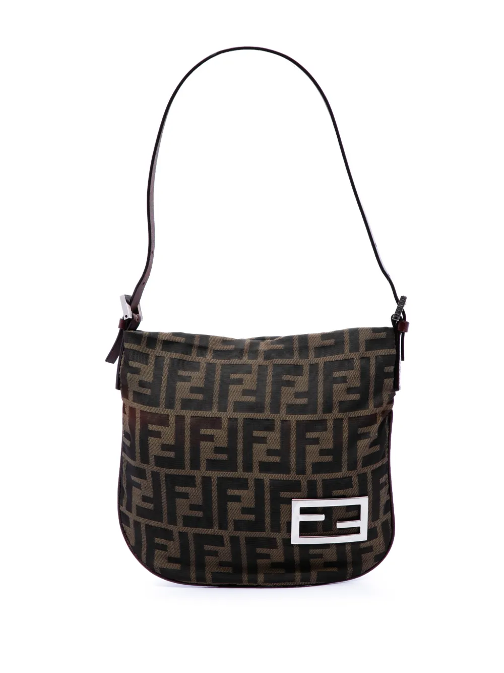 Fendi Pre-Owned 20th Century Zucca Canvas shoulder bag - Marrone