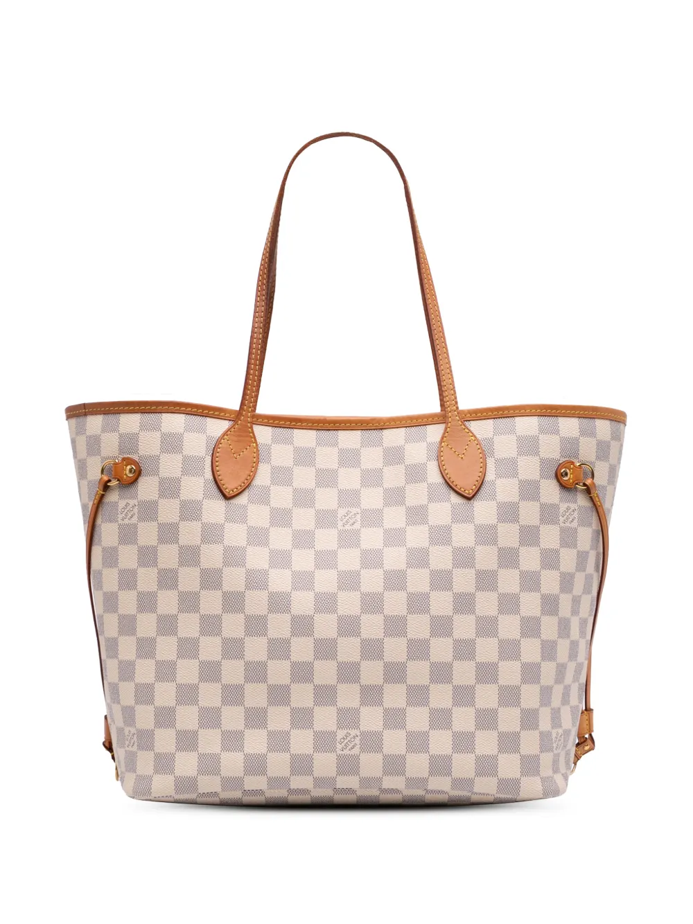 Louis Vuitton Pre-Owned 2018 Damier Azur Neverfull MM tote bag - Bianco