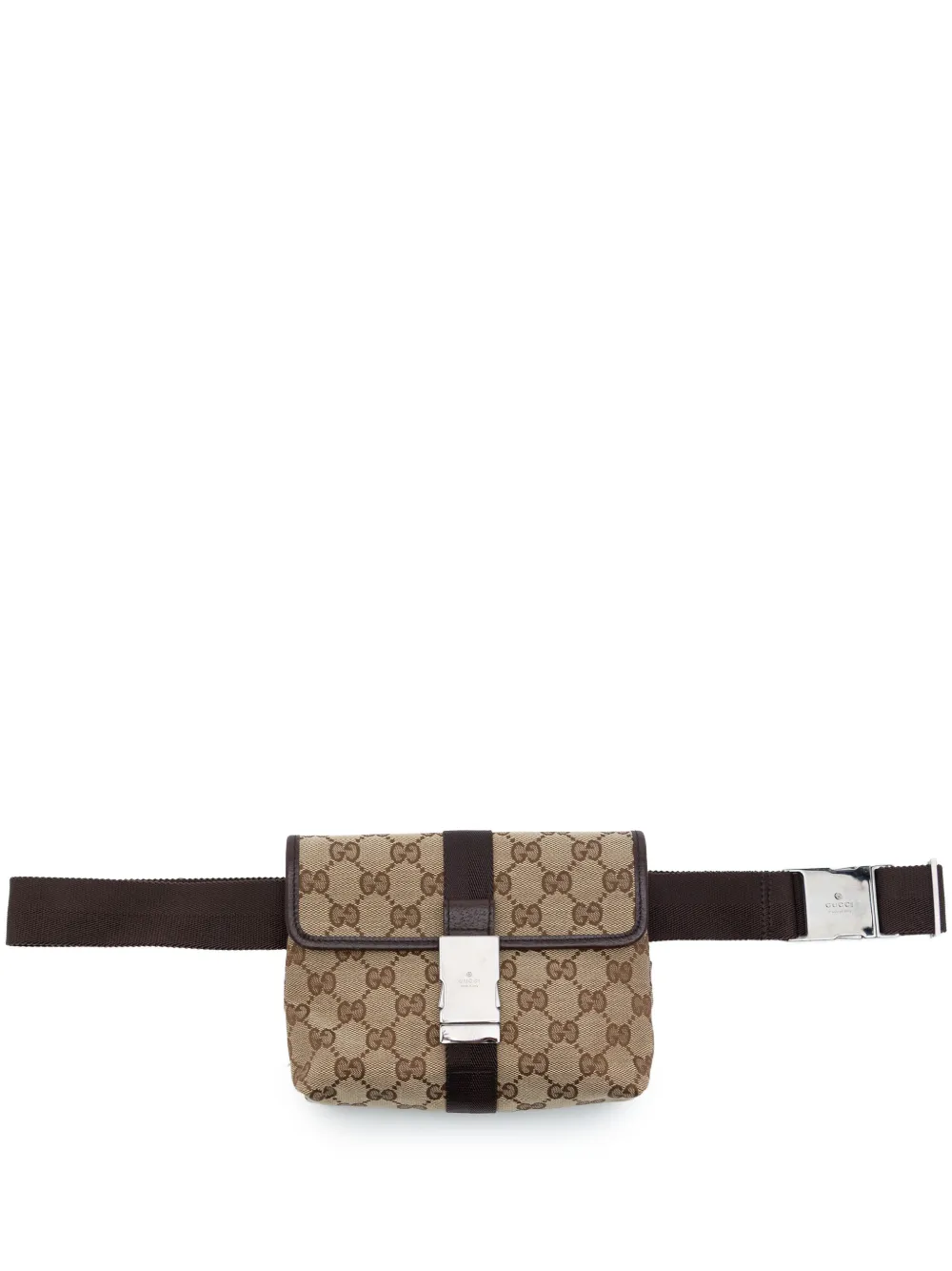 Gucci Pre-Owned 2000-2015 GG Canvas belt bag - Toni neutri