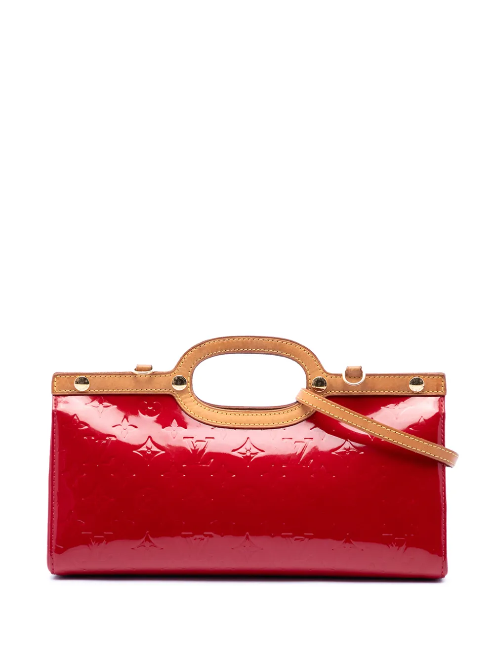 Louis Vuitton Pre-Owned 2010 Monogram Vernis Roxbury Drive satchel - Rosso