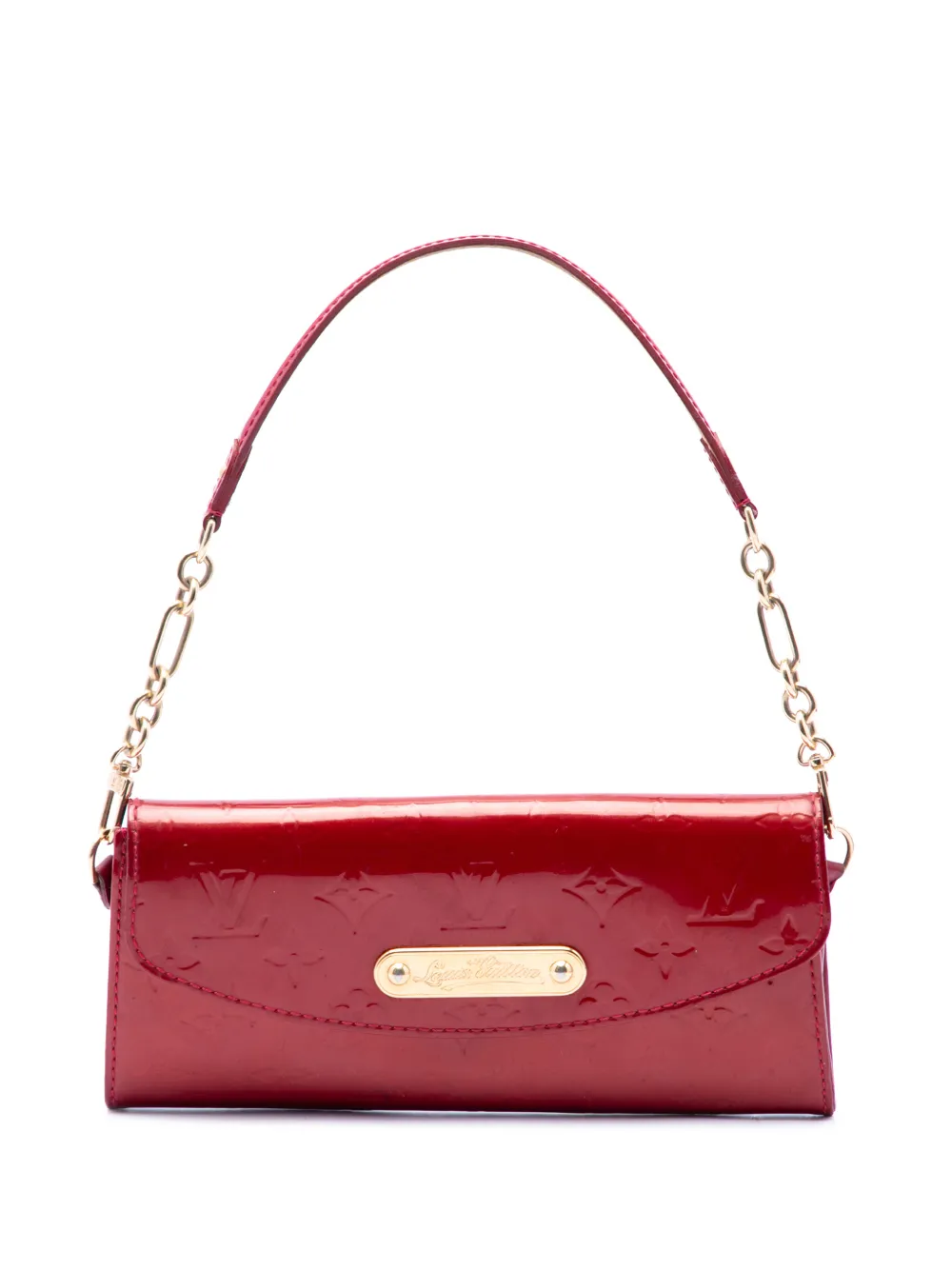 Louis Vuitton Pre-Owned 2009 Monogram Vernis Sunset Boulevard shoulder bag - Rosso