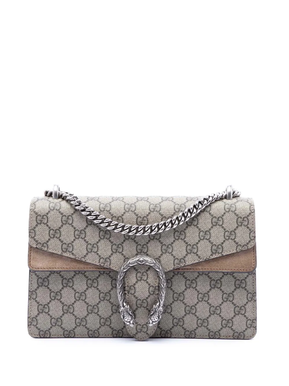 Gucci Pre-Owned 2016-2026 Medium GG Supreme Dionysus shoulder bag - Toni neutri