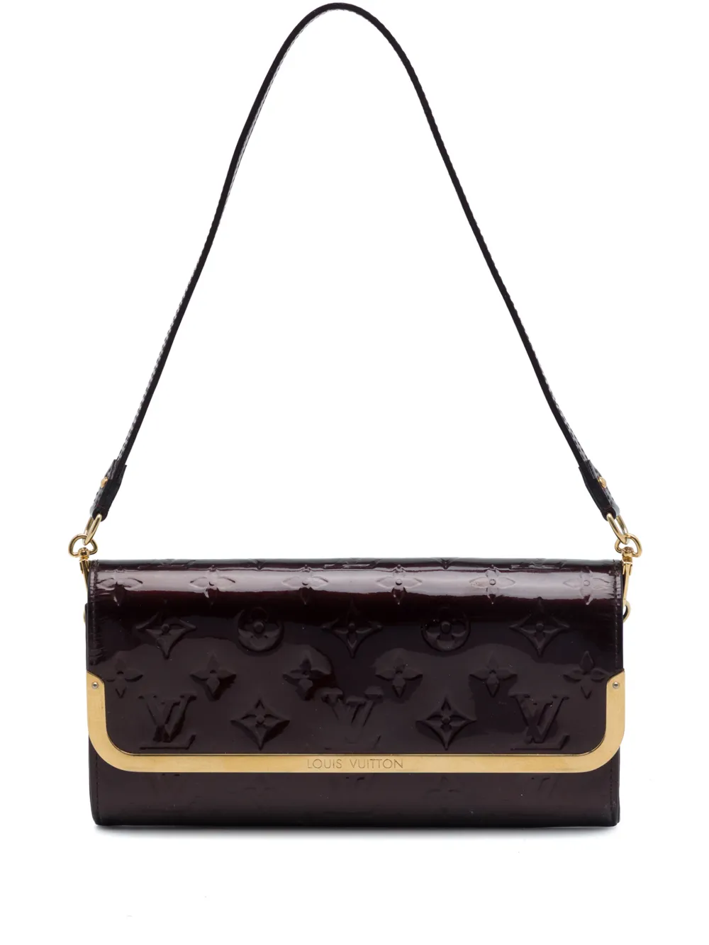 Louis Vuitton Pre-Owned 2012 Monogram Vernis Ana satchel - Viola