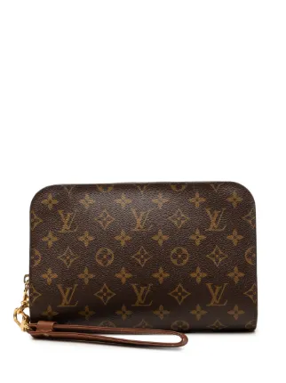 Louis Vuitton Pre-Owned 2006 Monogram Orsay Clutch Bag | Brown