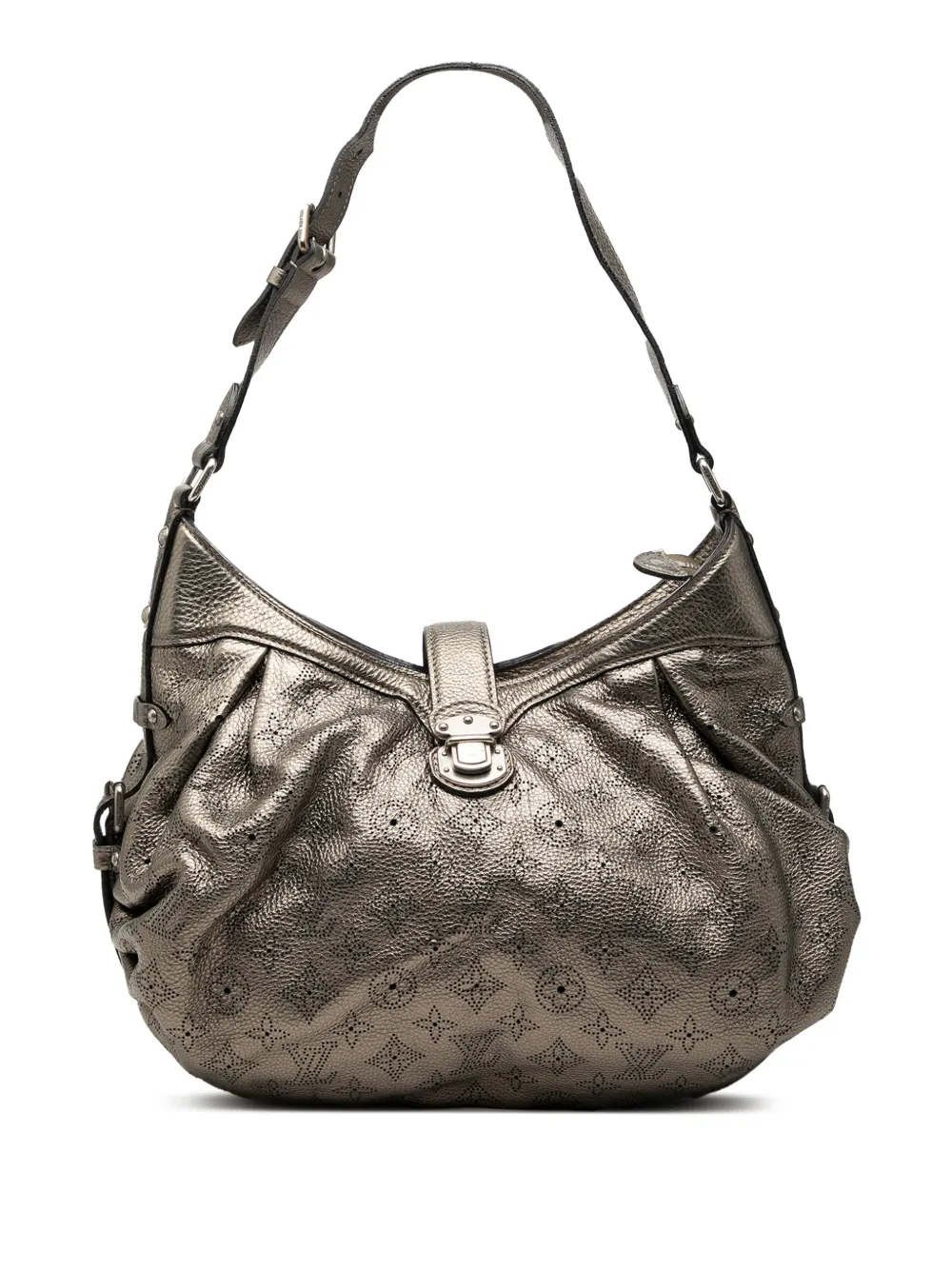 Louis Vuitton Pre-Owned 2008 Monogram Mahina XS crossbody bag - Argento