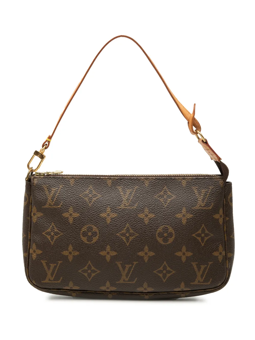 Louis Vuitton Pre-Owned 2001 Monogram Pochette Accessoires Schultertasche - Braun