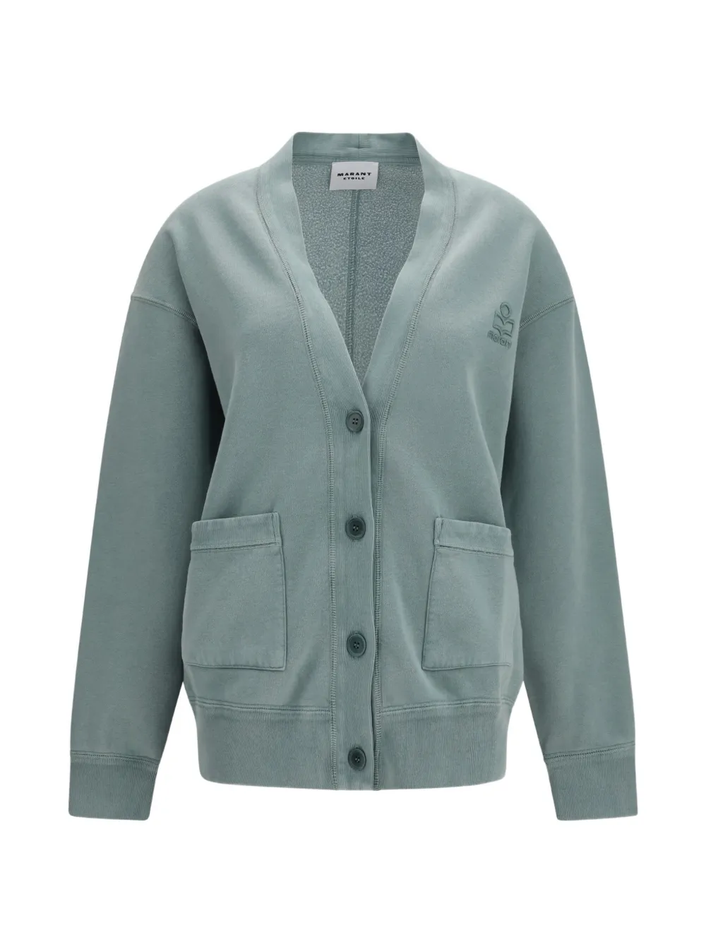 MARANT ÉTOILE Stephy button-up cardigan - Blu