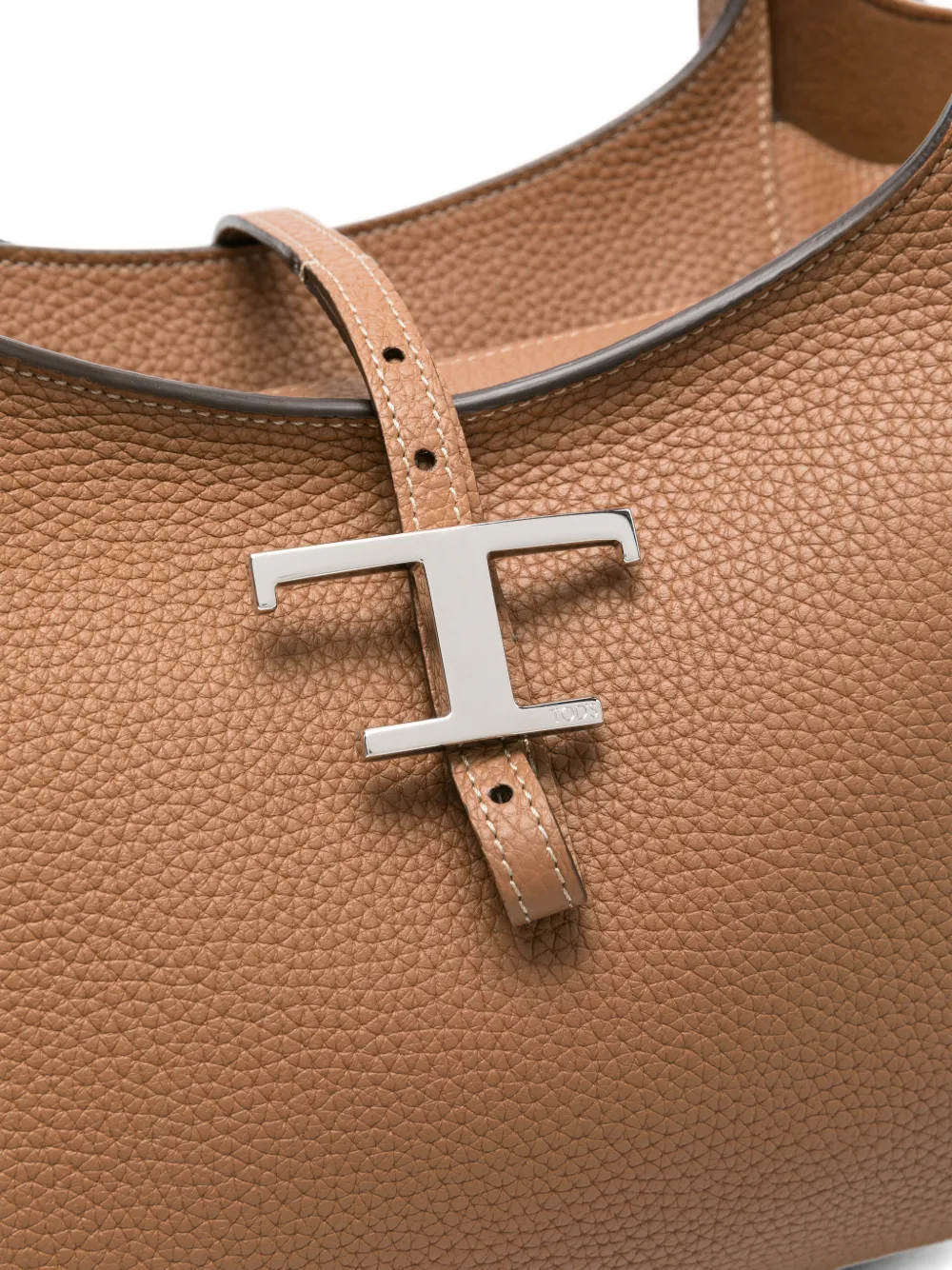 Tod's T Timeless leren schoudertas Bruin